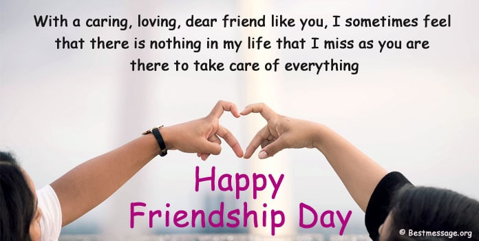happy friendship day messages Image